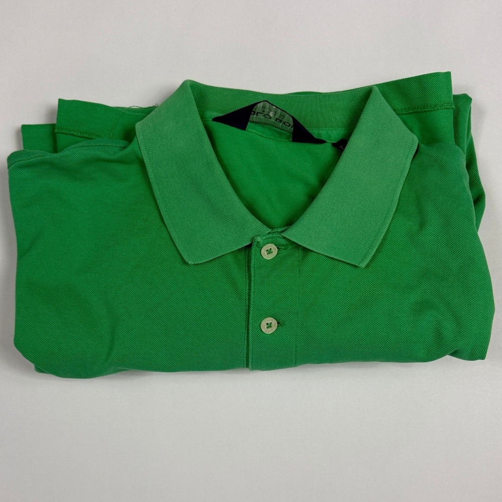 Polo Golf Ralph Lauren Mens M fits L Green Pima Cotton Short Sleeve Polo Shirt - Picture 3 of 11